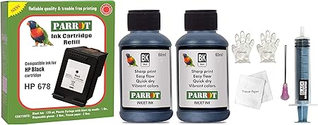 hp 678 black ink cartridge refill