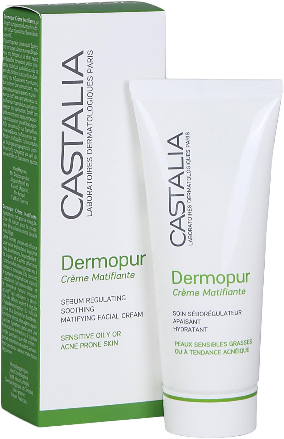 Castalia Women's Dermopure Creme Matifiant 40Ml Face Care Gel