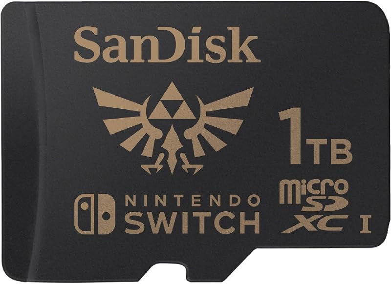 SanDisk 1TB microSDXC Nintendo Switch Zelda Edition U3 Class 10