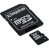 Kingston 8 GB microSDHC Class 4 Flash Memory Card SDC4/8GB,Black