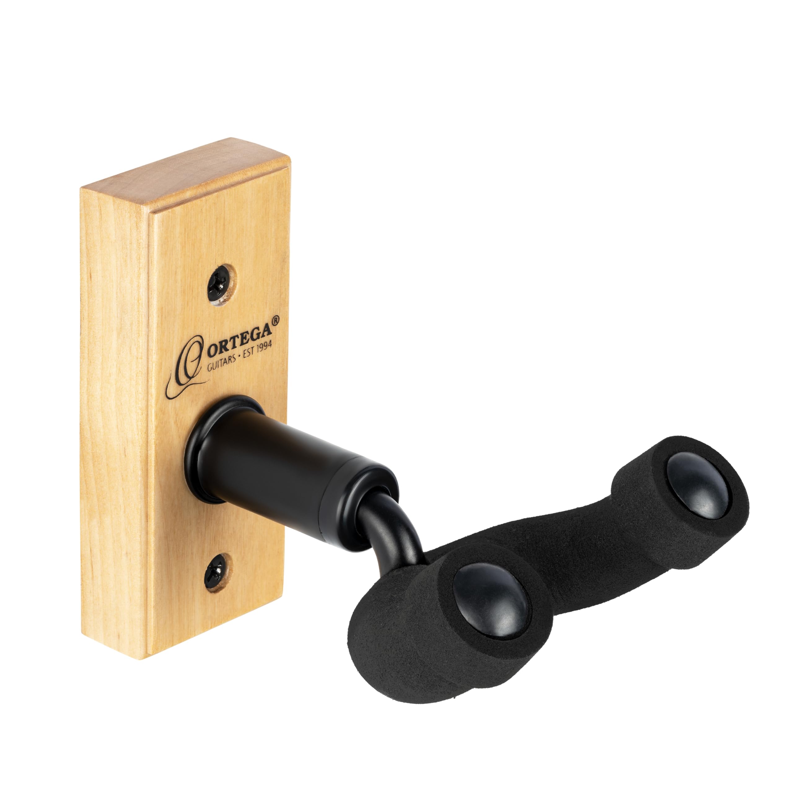 Ortega Guitars Ukulele Hanger Accessories - Wall Mount for Ukulele - Wood, Natural (OUH-1NT)