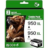 950XL Ink Cartridges Replacement for HP 950 Black