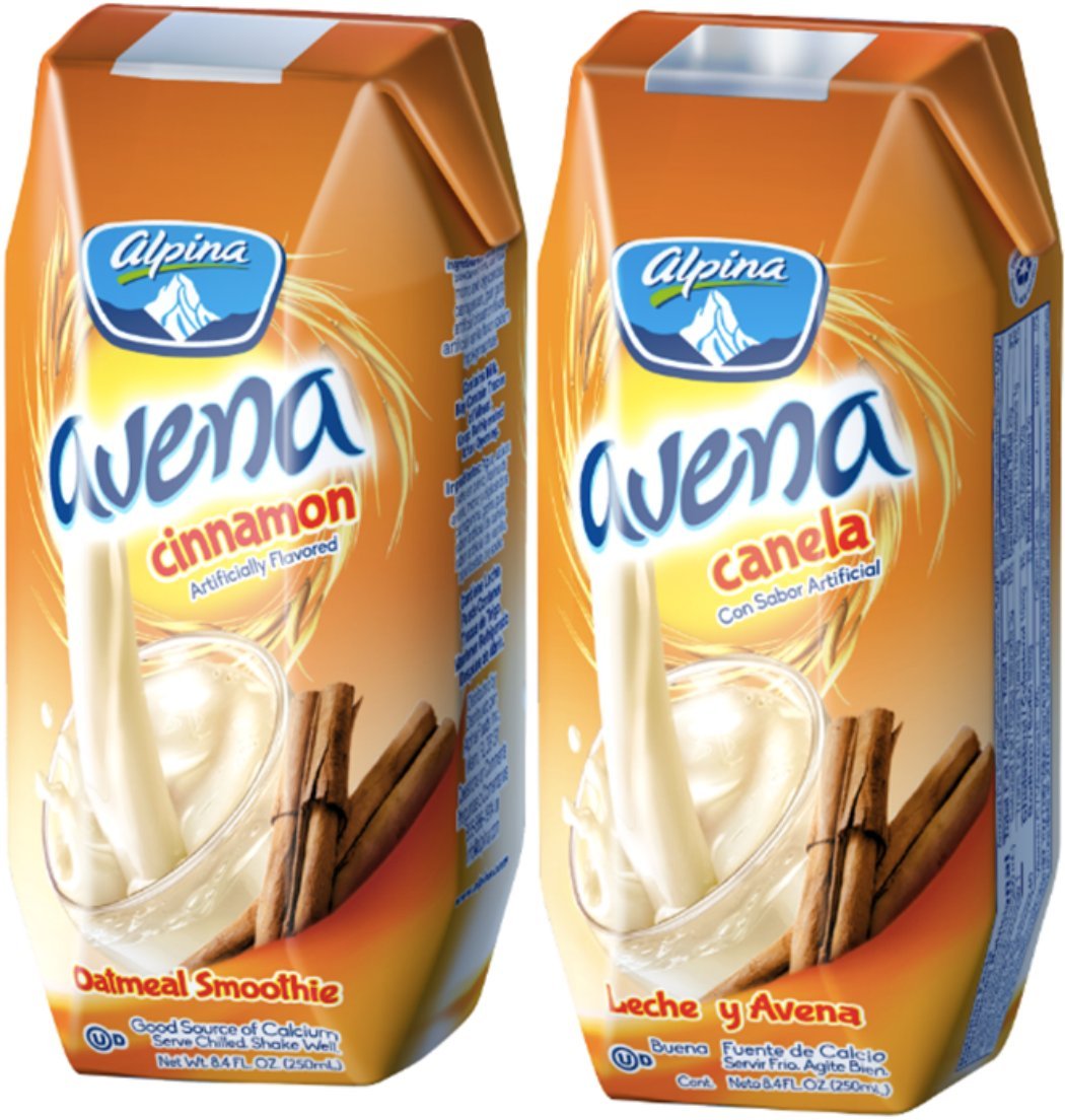 Amazon.com : Alpina Oat-based Smoothie/alpina Avena Cinnamon Pack of 24 of 8.4 Oz : Grocery & Gourmet Food