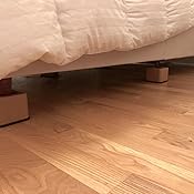 Amazon.com: iPrimio Bed and Furniture Square Risers - Brown 4 Pack 3 ...