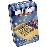 Mastermind in Tin - Exciting Two Player Strategy Game in Convenient Storage Tin by Pressman, Multi Color (#3024)