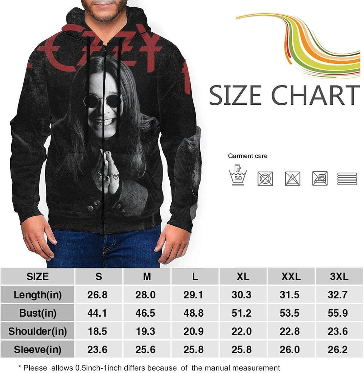 womens sweatshirt size chart