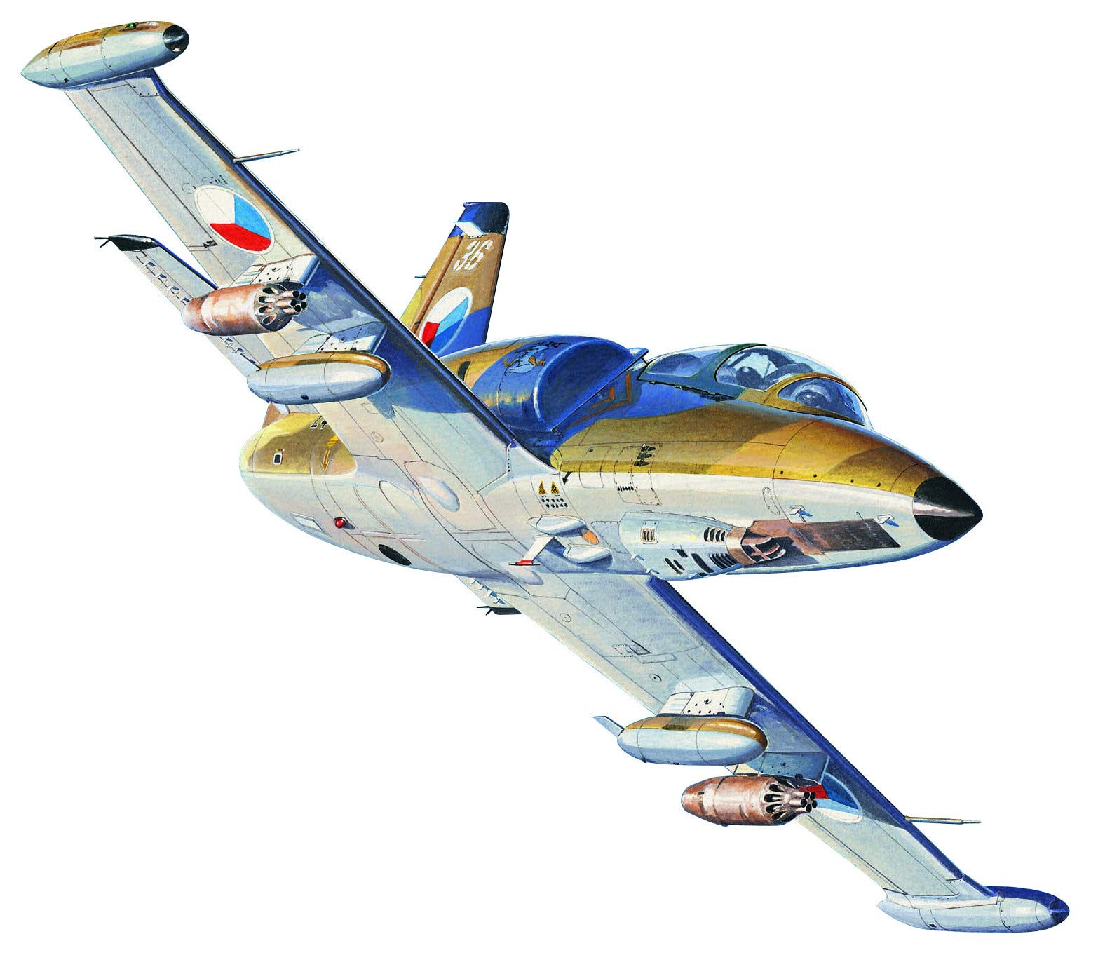 Trumpeter 1:48 - L-39ZA Albatross