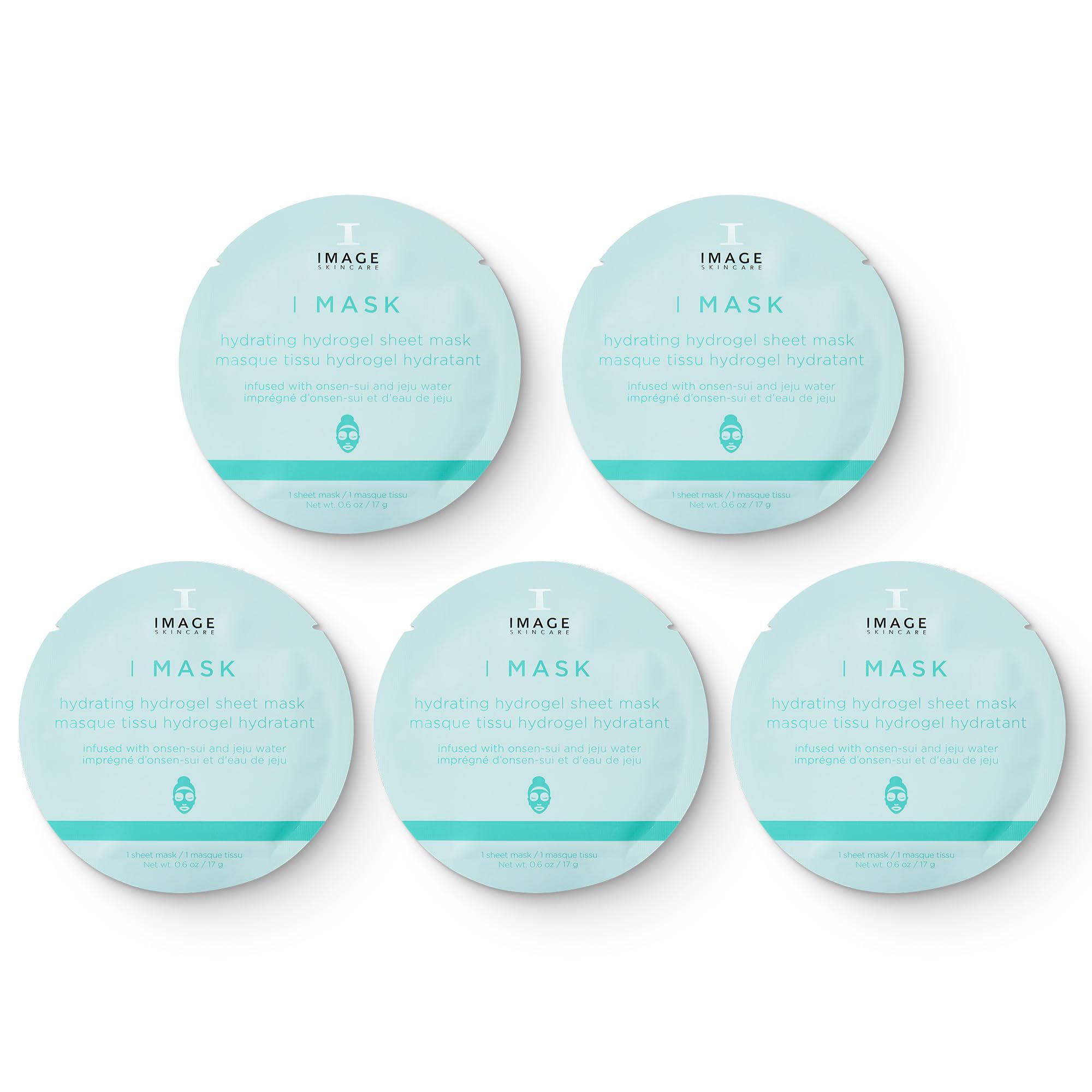IMAGE Skincare, I MASK Hydrating Hydrogel Sheet Masks, Pack of 5