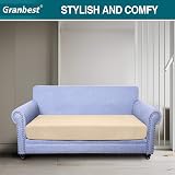 Granbest Premium Water-Repellent 2 Seater Sofa Seat Cover Beige view 2