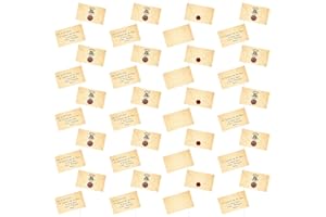 JENFALL 4pcs Magic Wizard Floating Acceptance Letter Decoration 40 Letter Cards Pre-Assembled Hanging Envelope Banner for Christmas Halloween Home Decor Office Classroom Birthday Party Supplies