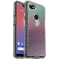 OtterBox Symmetry Clear Series Case for Google Pixel 3 XL - Retail Packaging - Gradient Energy (Silver Flake/Clear/Gradient Energy)