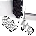 URLWALL 2PCS Side Intake Grille Guard Set, Driver and Right Passenger Side Front Bumper Grille Grill Cover, Side Pair Radiator Air Intake Vent for Corvette C8 Stingray 2020-2024 (Black)