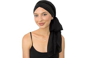 CAPLORD Head Scarf for Women Skull Cap Chemo Patients Headwear Cancer Hair Loss Scarf Headwrap Cover Hat Turban Covering Wrap
