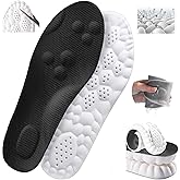 umidoff 4D Cloud Insole for Men & Women, Super Soft Memory Foam, U-Shape, Black, Unisex-Adults, Insoles