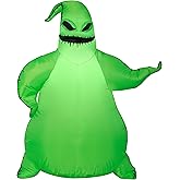 Gemmy 3.5ft Airblown Inflatable Green Oogie Boogie Disney
