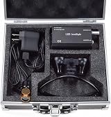 BONEW 3.5X Surgical Binocular Loupes 5W LED Headlight Filter Clip-on Aluminum view 7