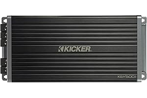 Kicker 47KEY5001 500-Watt Mono Channel Amp with Start/Stop Capability
