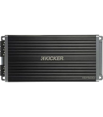 Amazon.com: Kicker 47KEY5001 500-Watt Mono Channel Amp with Start