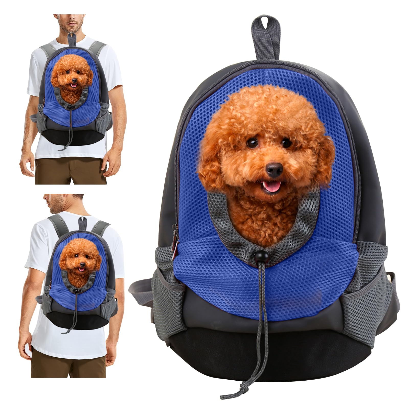 PETCUTE Pet Carrier Backpack Dog Carrier Backpack pet travel backpack Airline Approved pet carrying bag Outdoor Biking, Hiking