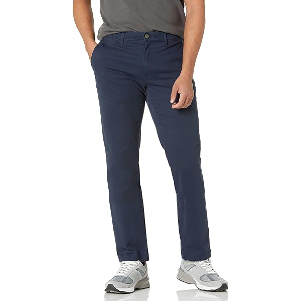 Amazon.com: Amazon Essentials Men's Slim-Fit Wrinkle-Resistant Flat-Front  Chino Pant, Brown, 28W x 29L : Clothing, Shoes & Jewelry