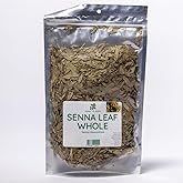 Herb To Body Senna Leaf Whole – 4 oz, Wildcrafted Dried Leaves for Senna Tea, Herbal Laxative for Natural Elimination & Gut Wellness Uses