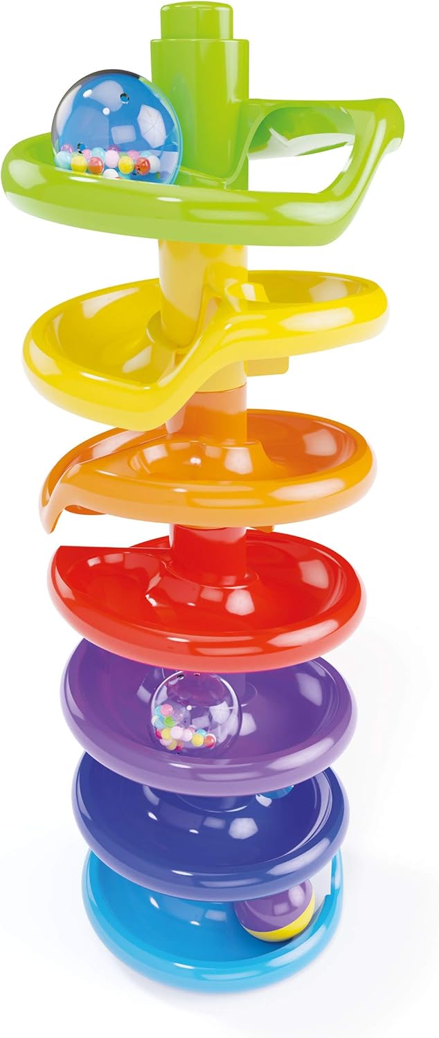 Learning Education 6501 Quercetti Quercetti 6501 Spiral Tower Circuit Bebe Parcours Pour Billes Toys Games