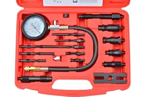 Prokomon 17 pc Diesel Engine Cylinder Compression Tester Tool Kit Set Automotive Compressor