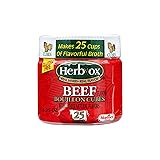 HERB-OX Beef Bouillon Cubes, Beef Stock