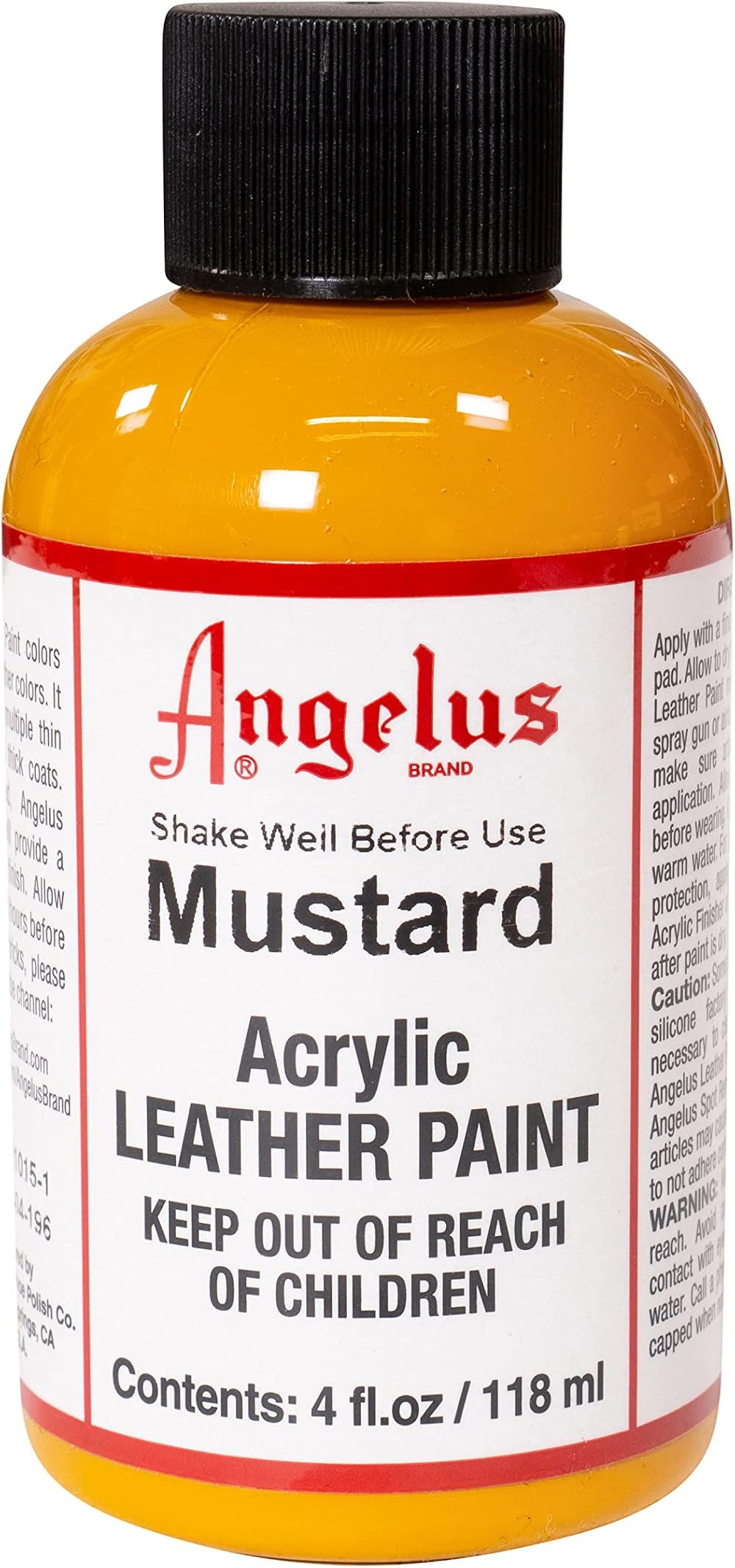 Angelus Acrylic Leather Paint – Flexible, Non-Toxic, Water Based Family Colours