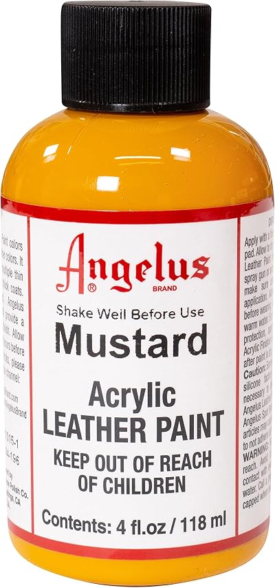 Angelus Acrylic Leather Paint – Flexible, Non-Toxic, Water Based Family Colours