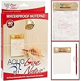 Aqua Love Notes - Waterproof Notepad