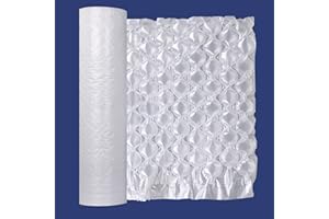 SKYCENX EONE E303B Air Cushion Film Bubble Wrap Pillow Air Cushion System Film Inflatable Packaging Film Compatible for Air Cushion Machine protective packaging (16in Width, 920ft Length, 1 Roll)