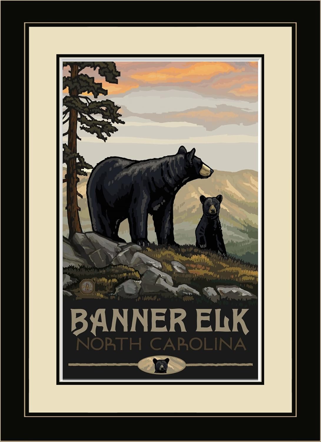 Northwest Art Mall Bbf Banner Elk North Carolina Black Bear Family