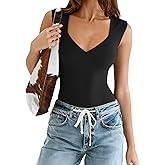Avidlove Body Suits for Womens Sexy Bodysuit Tank Top Thong Body Suit Seamless Double Lined Going Out Tops