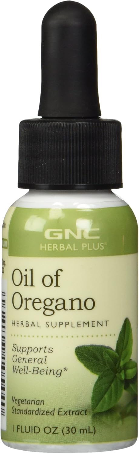 GNC Herbal Plus Oil of Oregano, 1 fl. oz.: Health & Personal Care