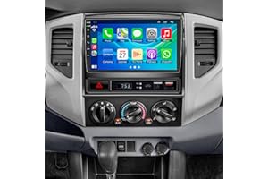 INEXACCESSORIES (4G RAM 64G ROM) Car Radio for Toyota Tacoma 2005-2015, 9 Inch Tacoma Stereo Support Carplay/Android Auto,GPS Navigation&Bluetooth,Backup Camera 1080P,SWC/FM Radio