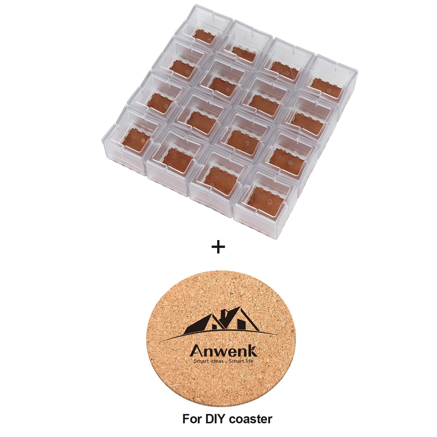 Chair Leg Floor Protectors Square Furniture Leg Caps 1 1/8 to 1 3/8" with Felt 696537858520 | eBay