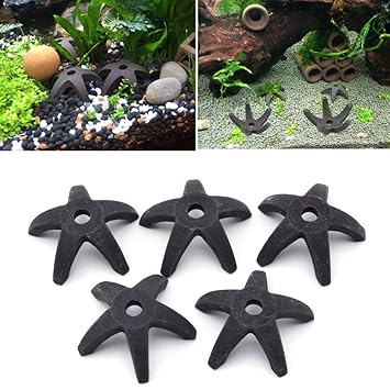 Simplelife Aquarium Mini Starfish Formige Garnelen Zuhause