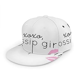 Shanzhi Gorra de béisbol casual Gossip Girl diseño ajustable Hip-Hop sombrero al aire libre Trucker Cap para hombres y mujeres