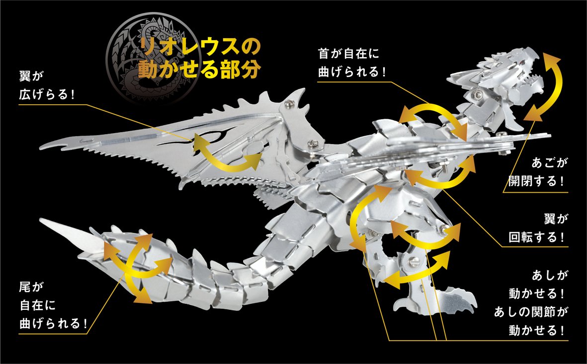 リオレウス モンスターハンター メタル Capcom 本 通販 Amazon