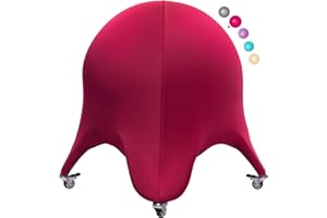ENOVI Original Starfish Ball Chair, Yoga Ball Chair Exercise Ball Chair Ergonomic Design for Home Office Desk, Stability Ball & Balance Ball Seat