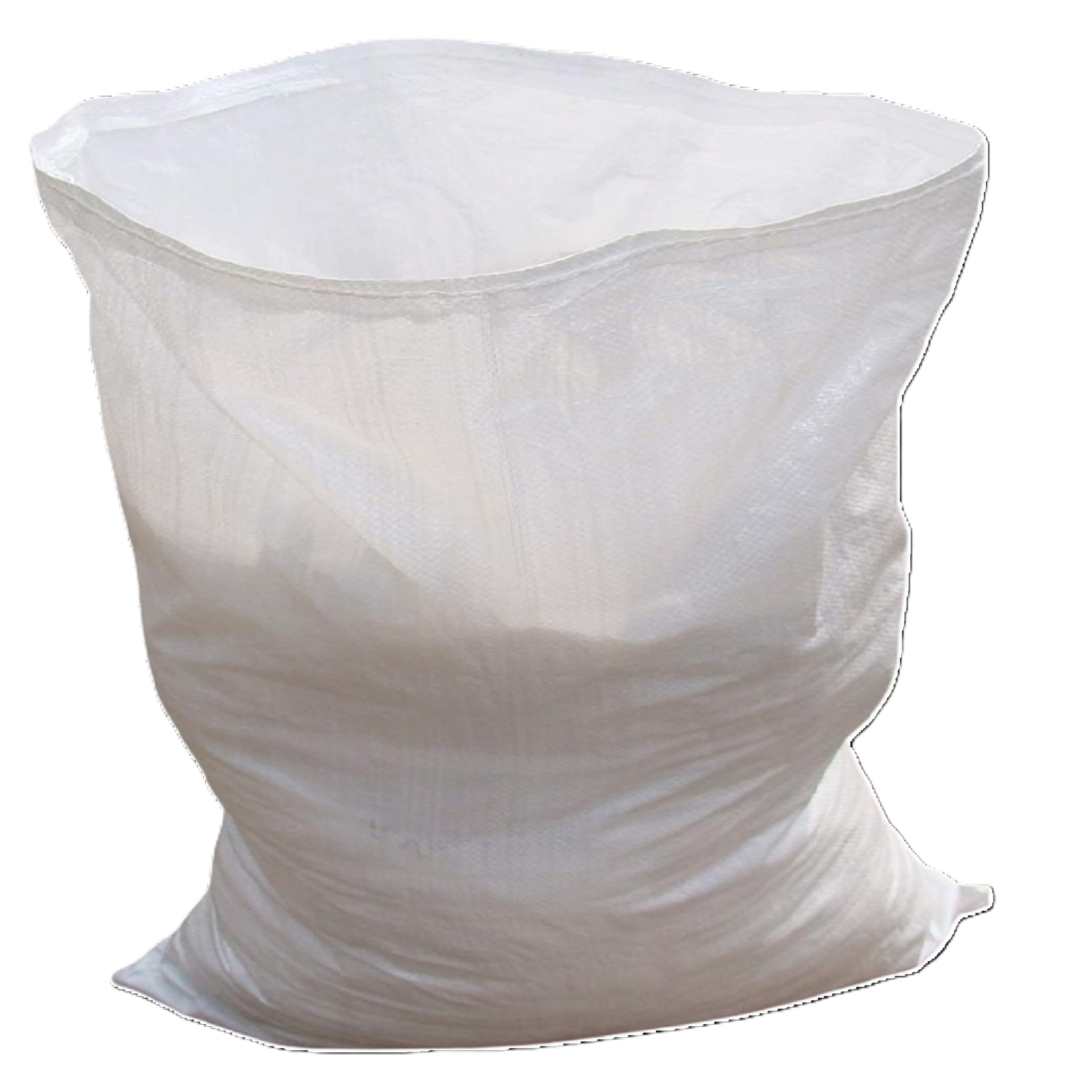 EQUIP247UK White Woven Polypropylene Rubble Builder Sacks Bags 20 x 30 (50cm x 75cm) - Heavy Duty (20)