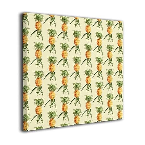 Amazon Com Hahal Art Painting Canvas Pineapples Wall Art For