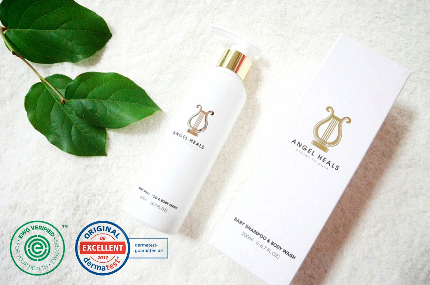 angel heals baby shampoo