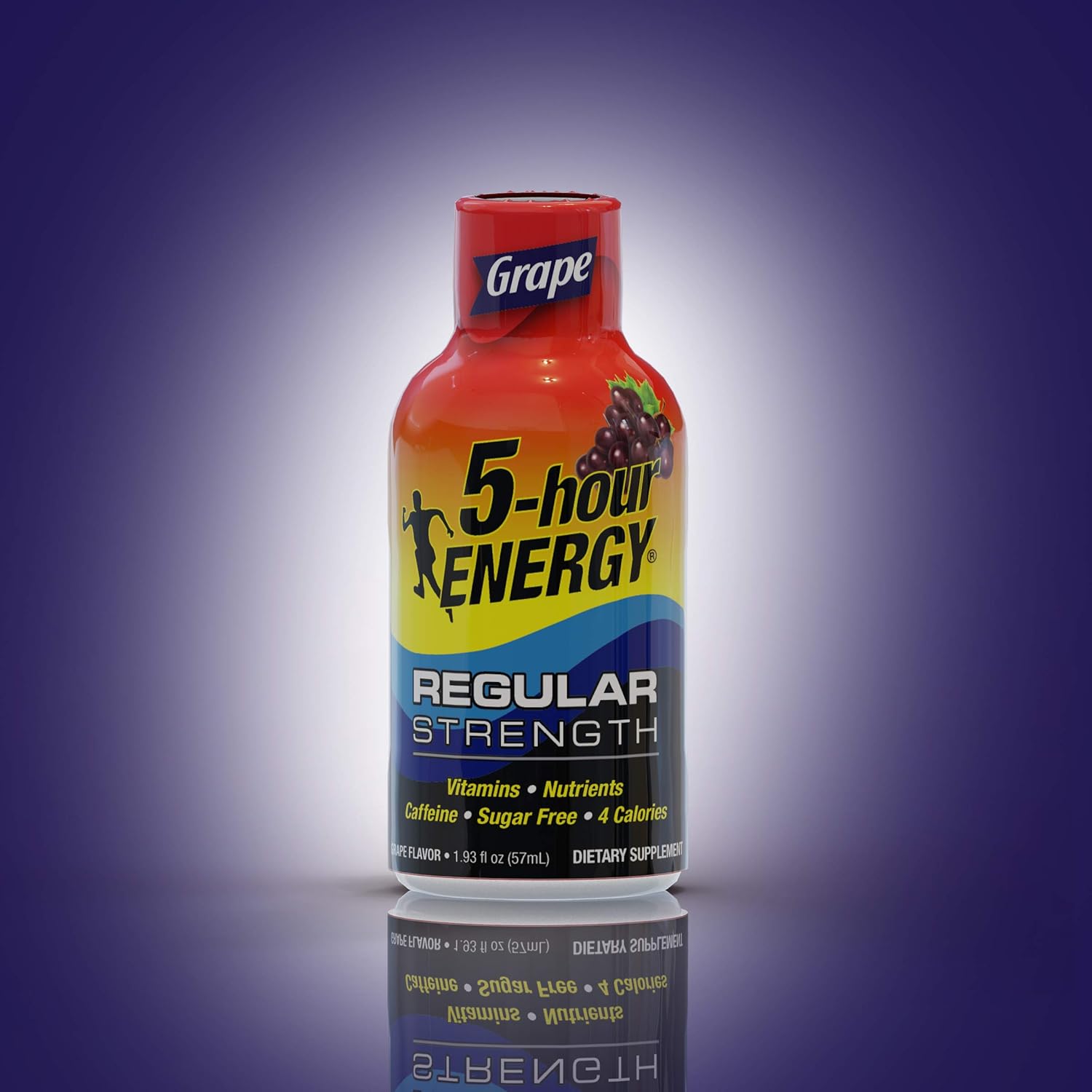 5-hour ENERGY Shot, Regular Strength Pomegranate, 1.93 Ounce, 24 Count: Health & Personal Care