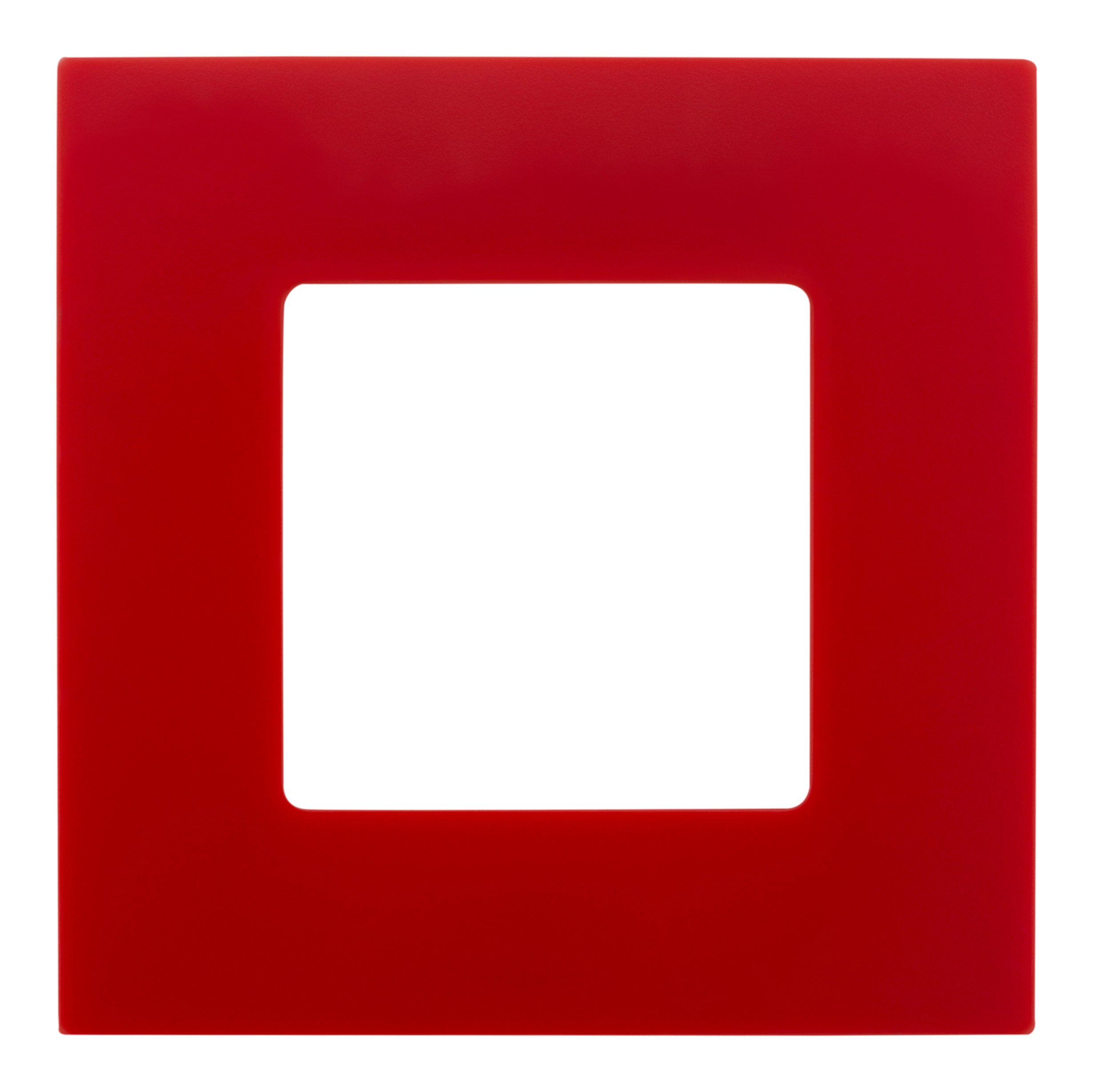 Clarys 133098 Plate, Red