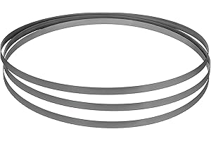 DEWALT Portable Band Saw Blade, 44-7/8-Inch, .020-Inch, 14/18 TPI, 3-Pack (DW3986), Silver Metallic