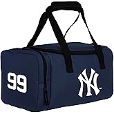FOCO - MLB Officially Licensed Team Logo Insulated Lunch Box Cooler Duffel Bag with Zippered Side Pocket