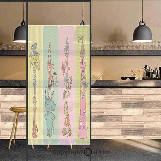 Amazon Com 3d Decorative Privacy Window Films Vintage Children