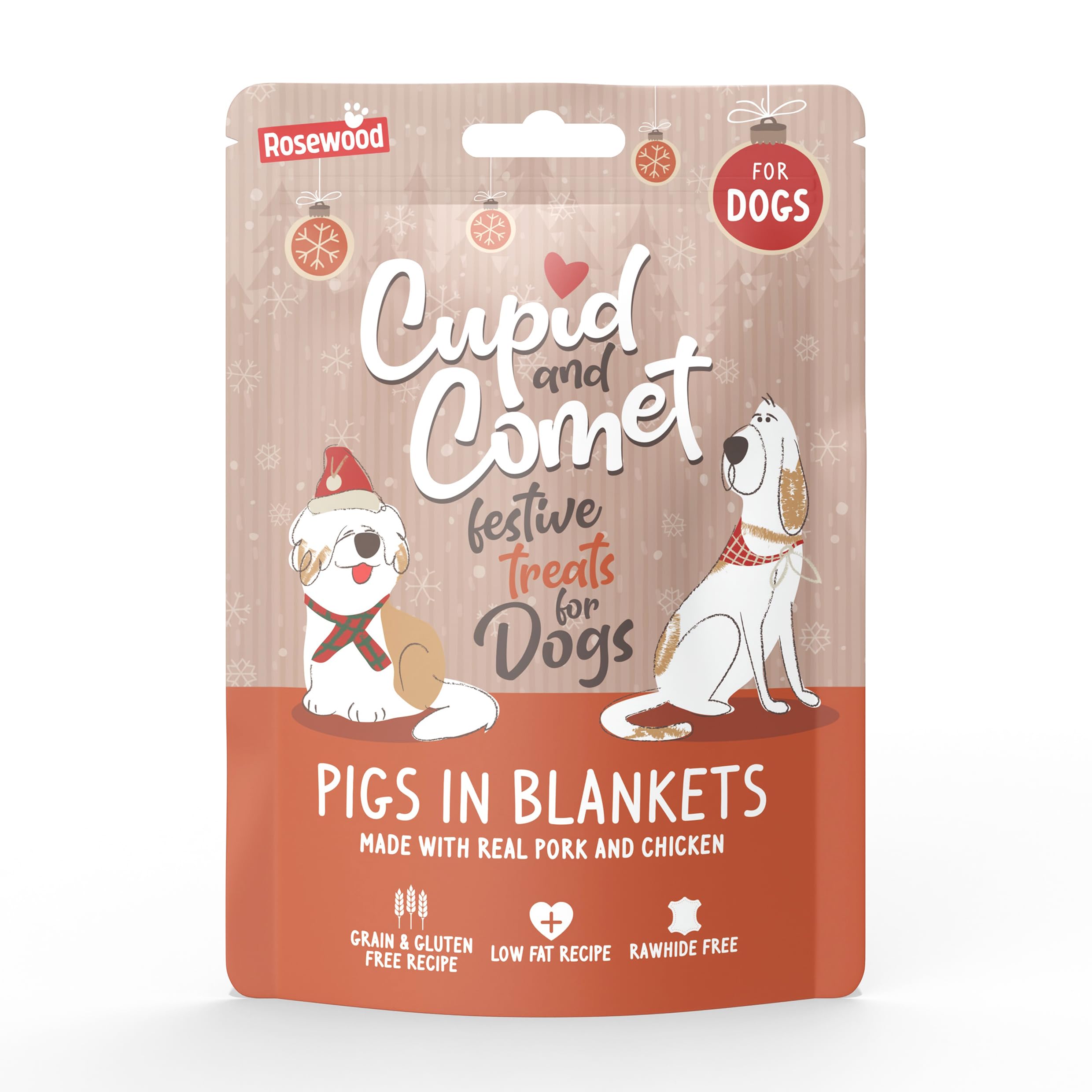 ACE Christmas Festive Pigs In Blankets For Dogs